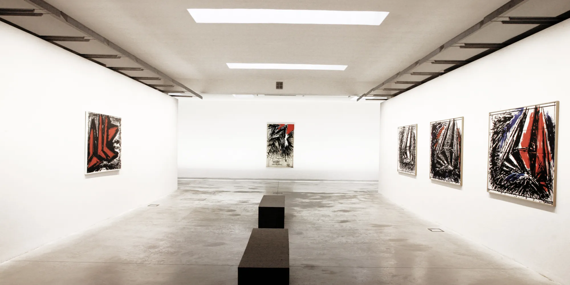 Vincio Berti. Guardare in alto, installation view. Photo: Carlo Cantini