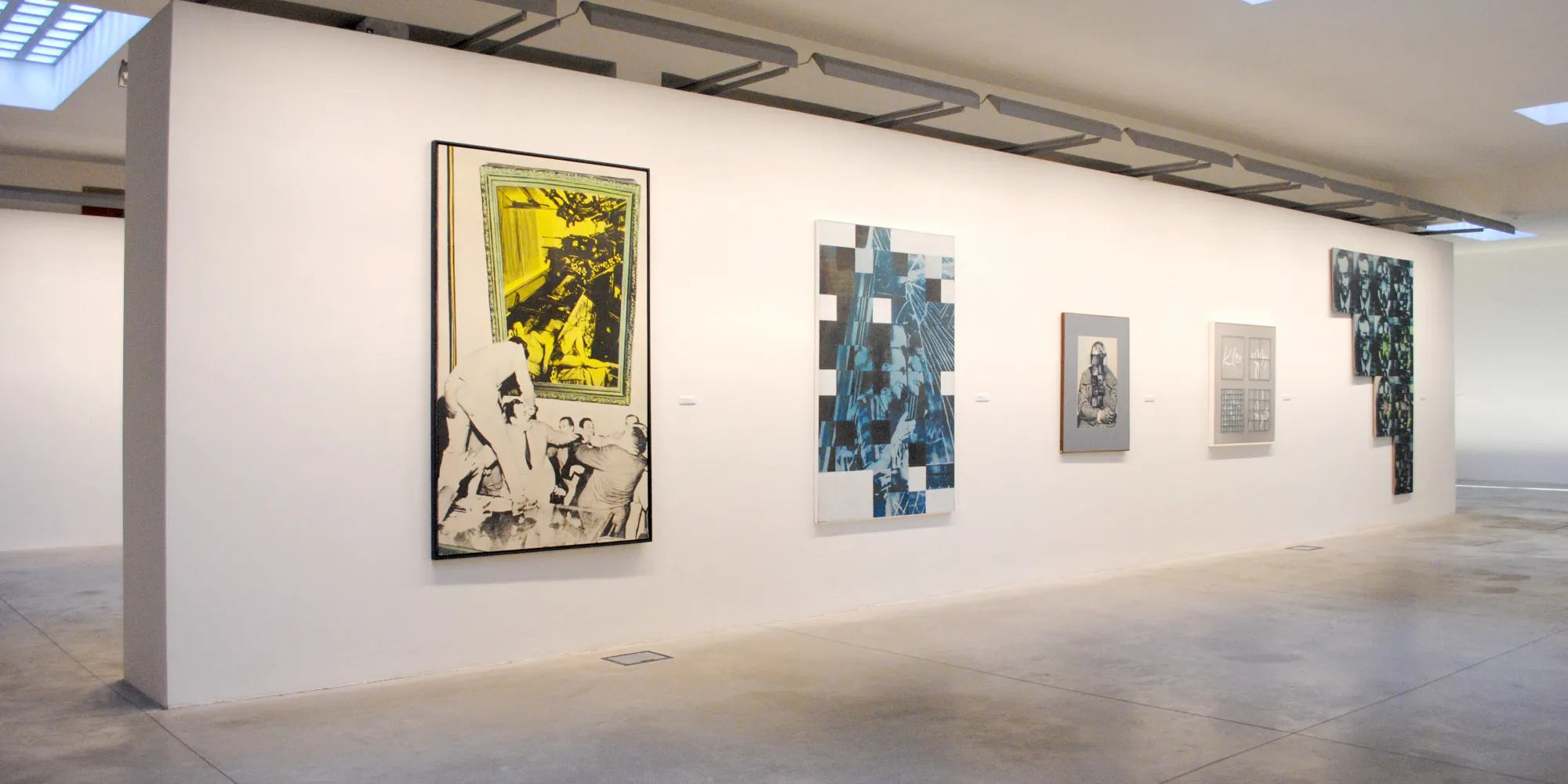 Mec Art. Arte oltre la fine della pittura, installation view. Photo: Maria Costantina Seri