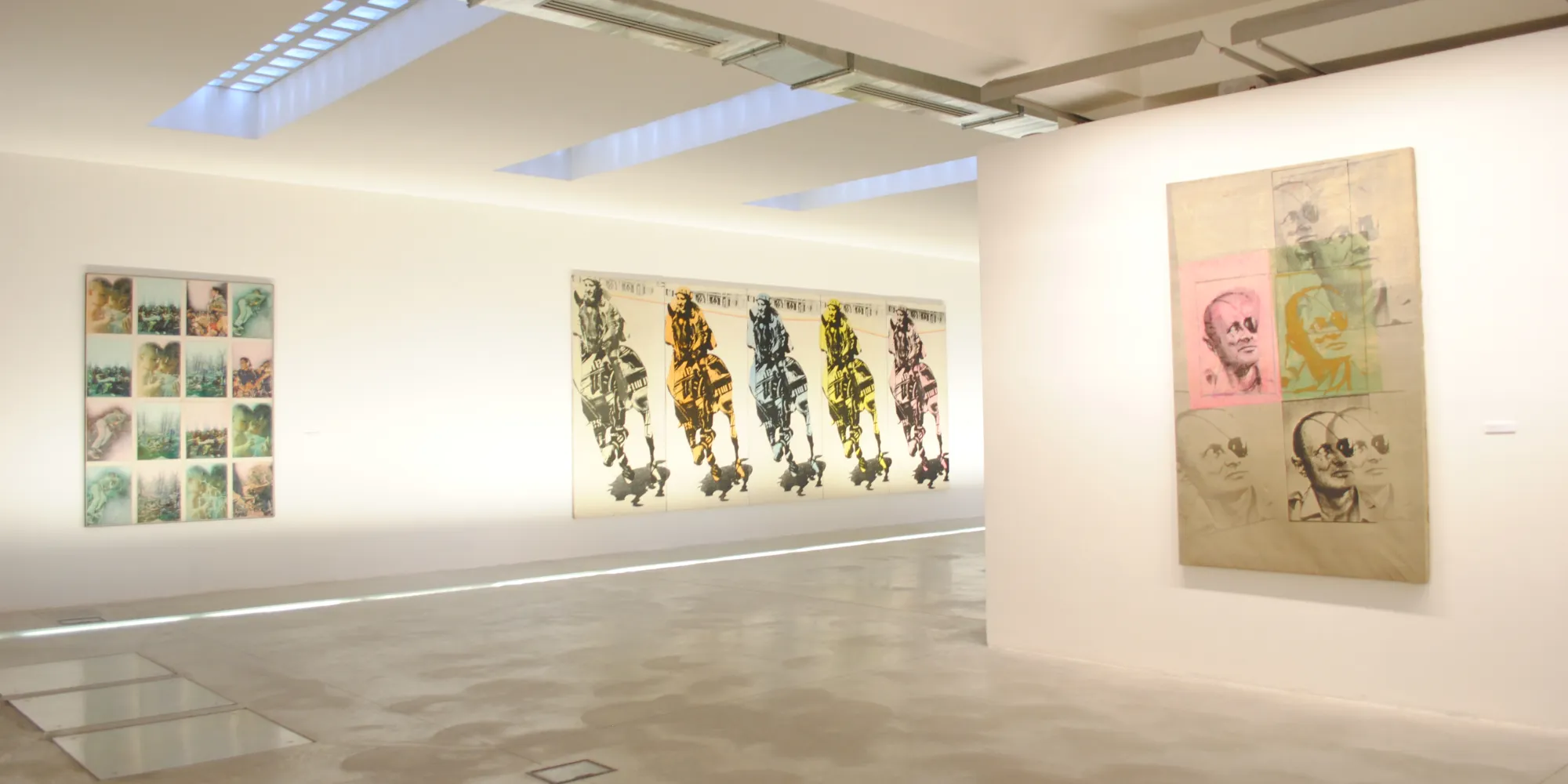 Mec Art. Arte oltre la fine della pittura, installation view. Photo: Maria Costantina Seri