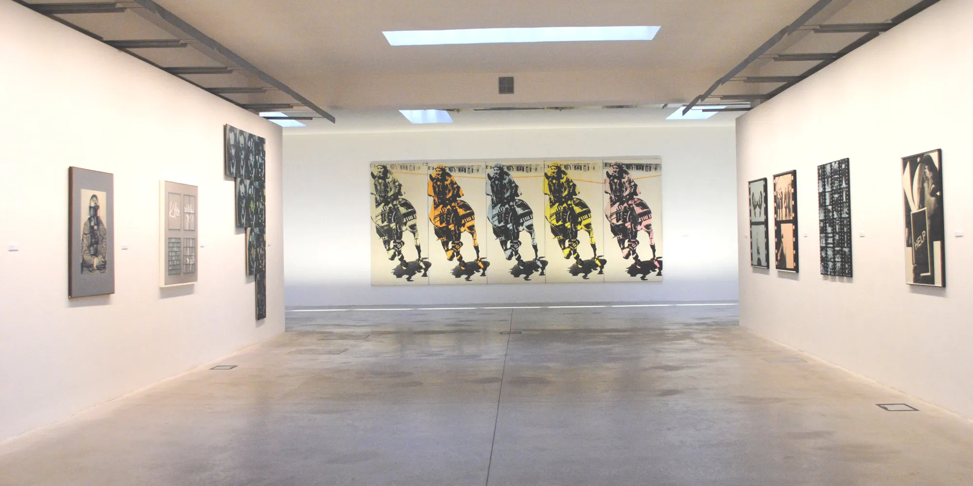 Mec Art. Arte oltre la fine della pittura, installation view. Photo: Maria Costantina Seri