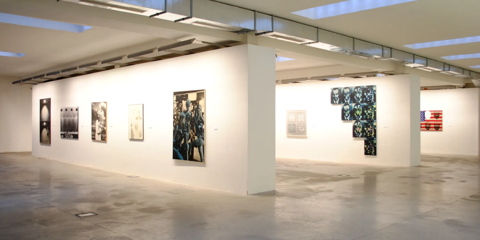 Mec Art. Arte oltre la fine della pittura, installation view. Photo: Maria Costantina Seri
