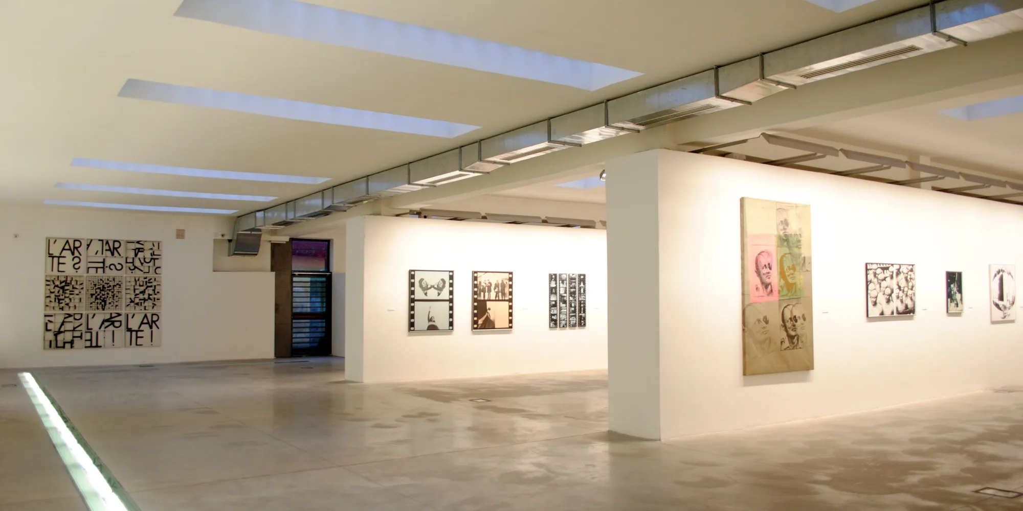 Mec Art. Arte oltre la fine della pittura, installation view. Photo: Maria Costantina Seri
