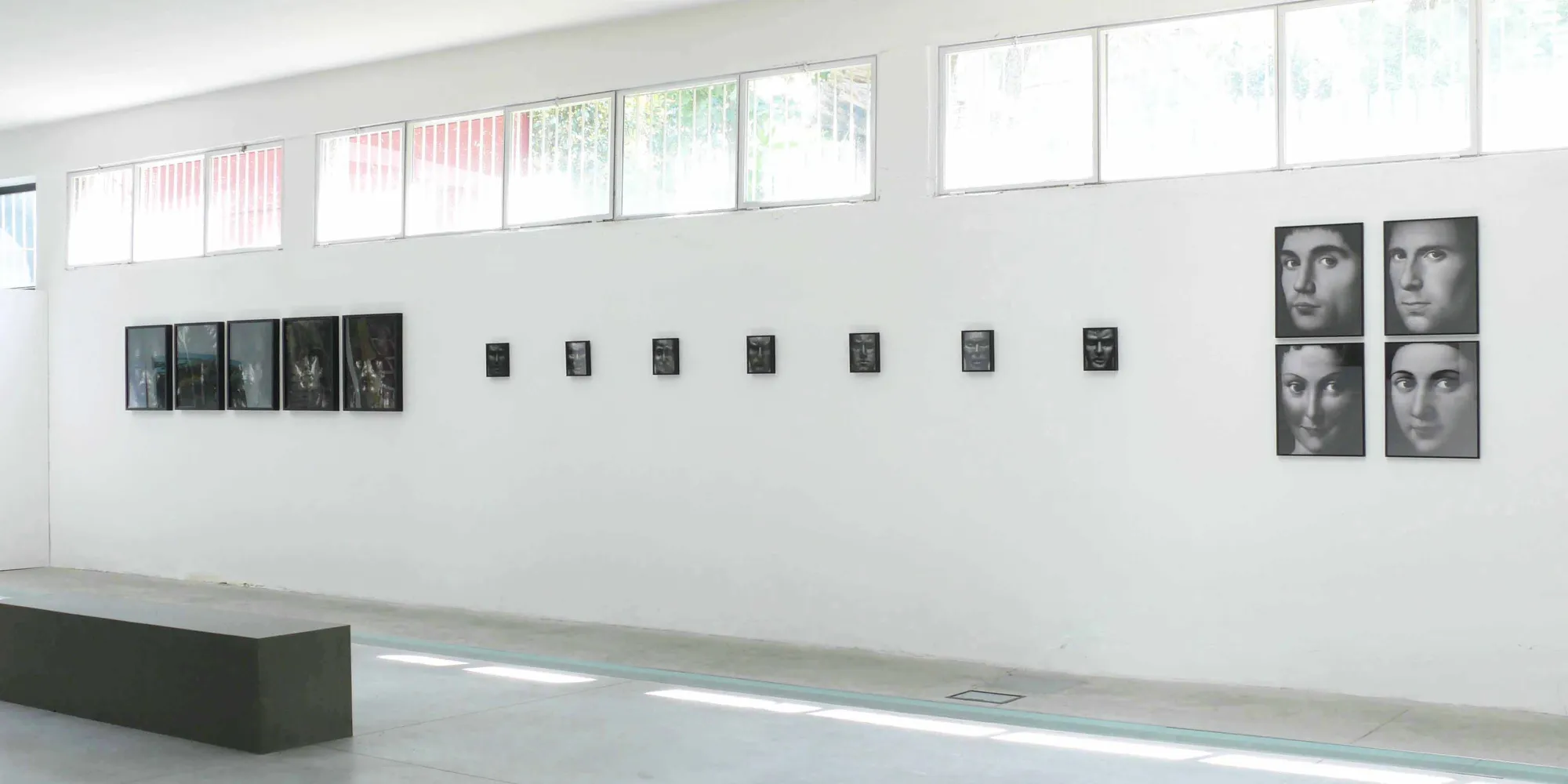 Uno sguardo italiano, installation view.