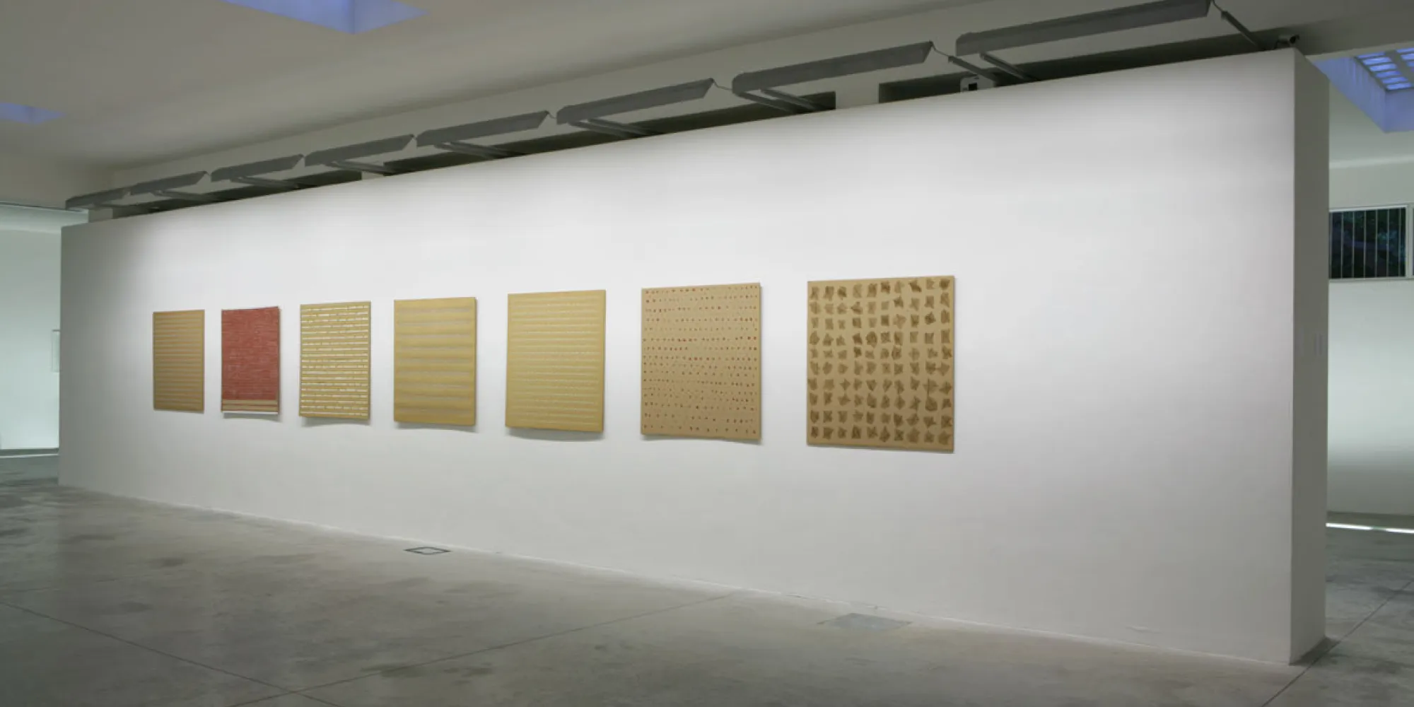 PITTURA/MATERIALE, installation view. Photo: Agostino Osio, Alto//Piano Studio, Milano
