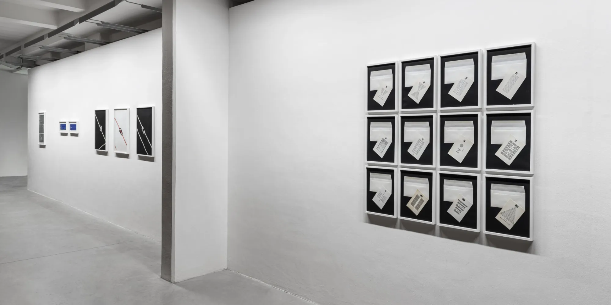 Tomaso Binga. Parole abitate, installation view. Photo: Leonardo Morfini