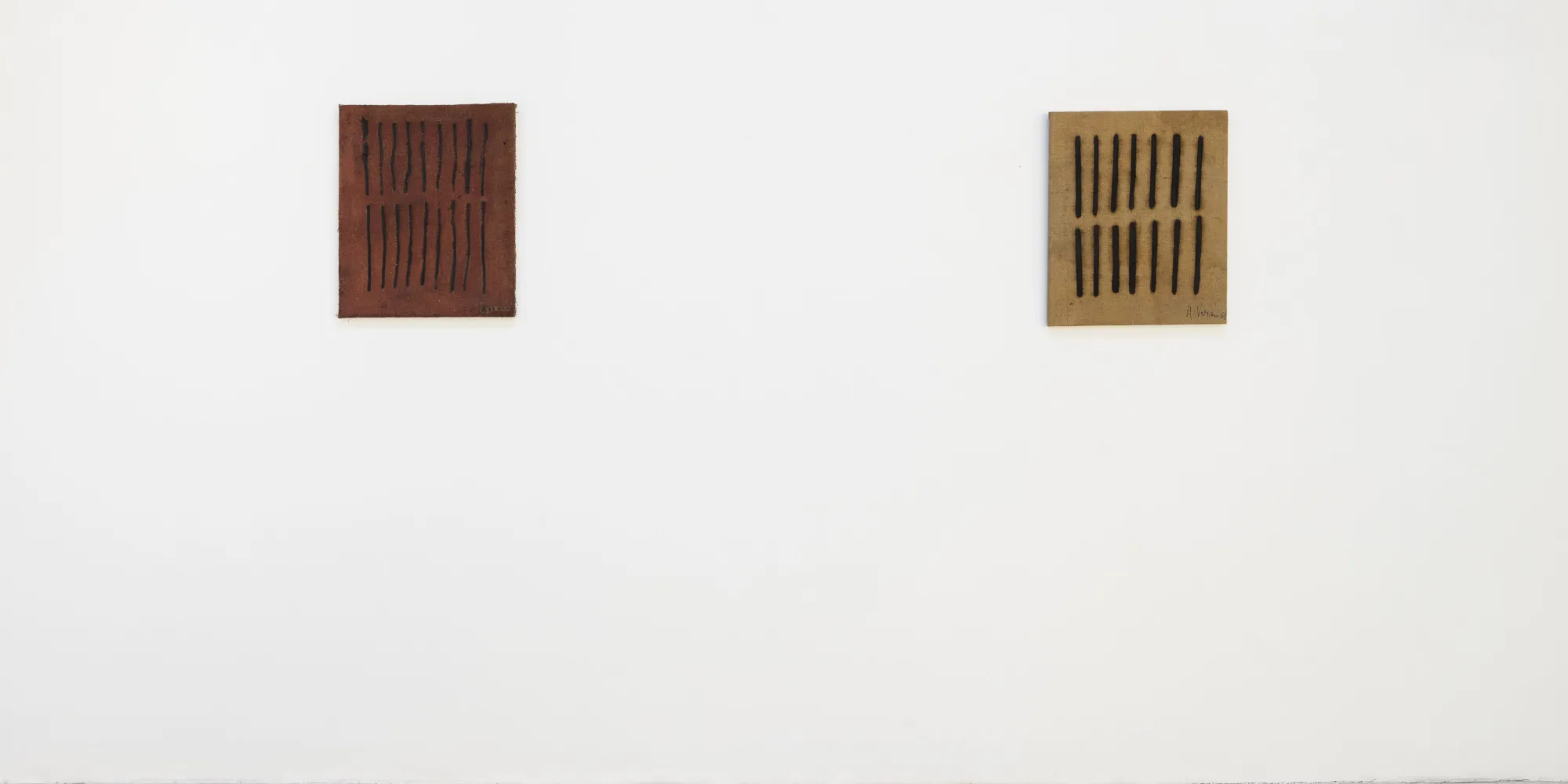 Arturo Vermi. Figure in un tempo-spazio, installation view. Photo: Agostino Osio, Alto//Piano Studio, Milano