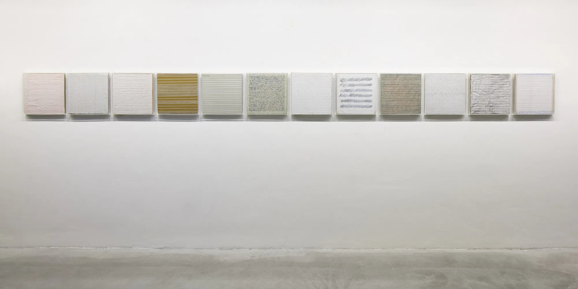 Paolo Masi. Dalle mani alle mani, installation view. Photo: Agostino Osio, Alto//Piano Studio, Milano
