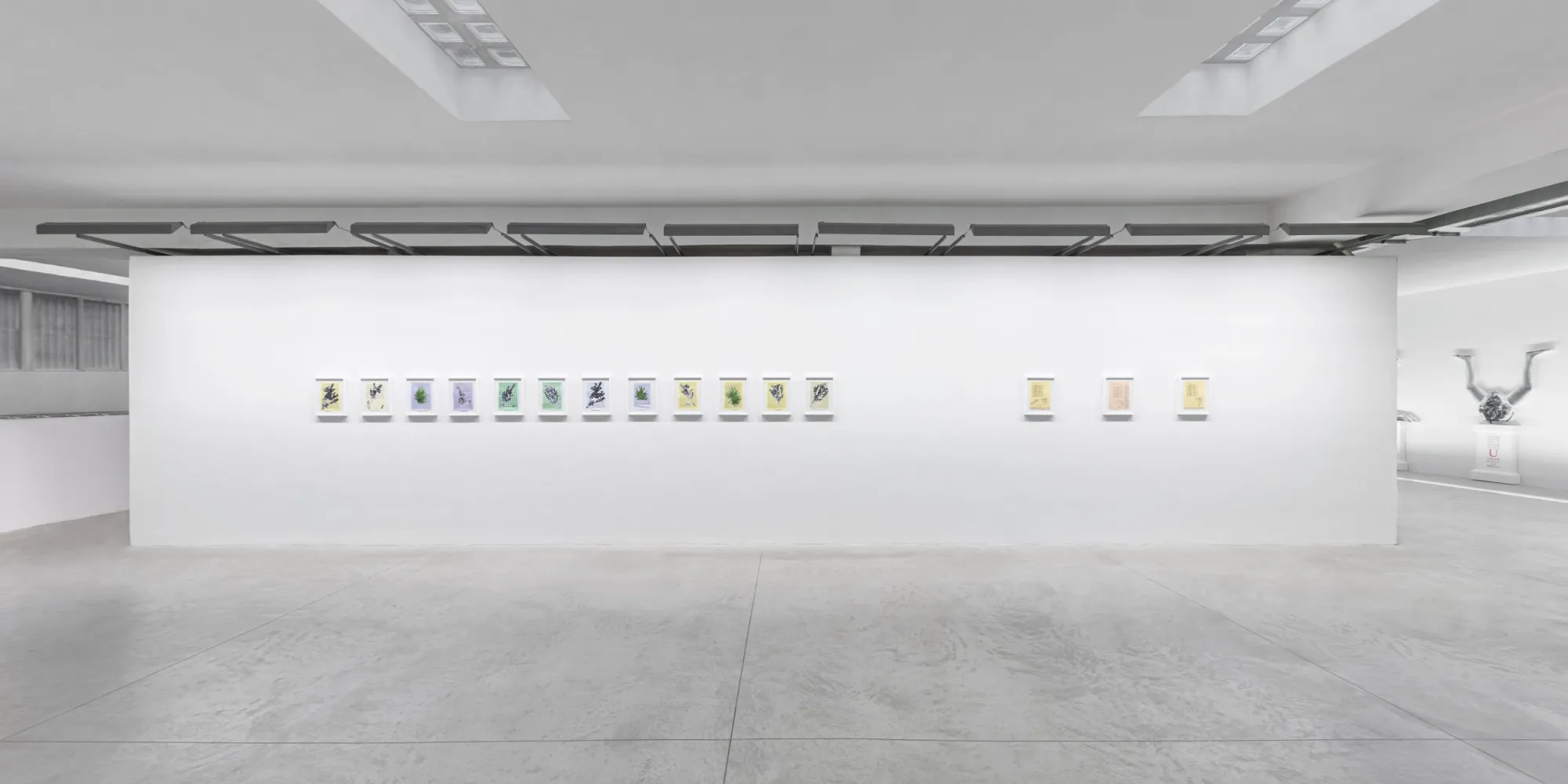 Tomaso Binga. Parole abitate, installation view. Photo: Leonardo Morfini