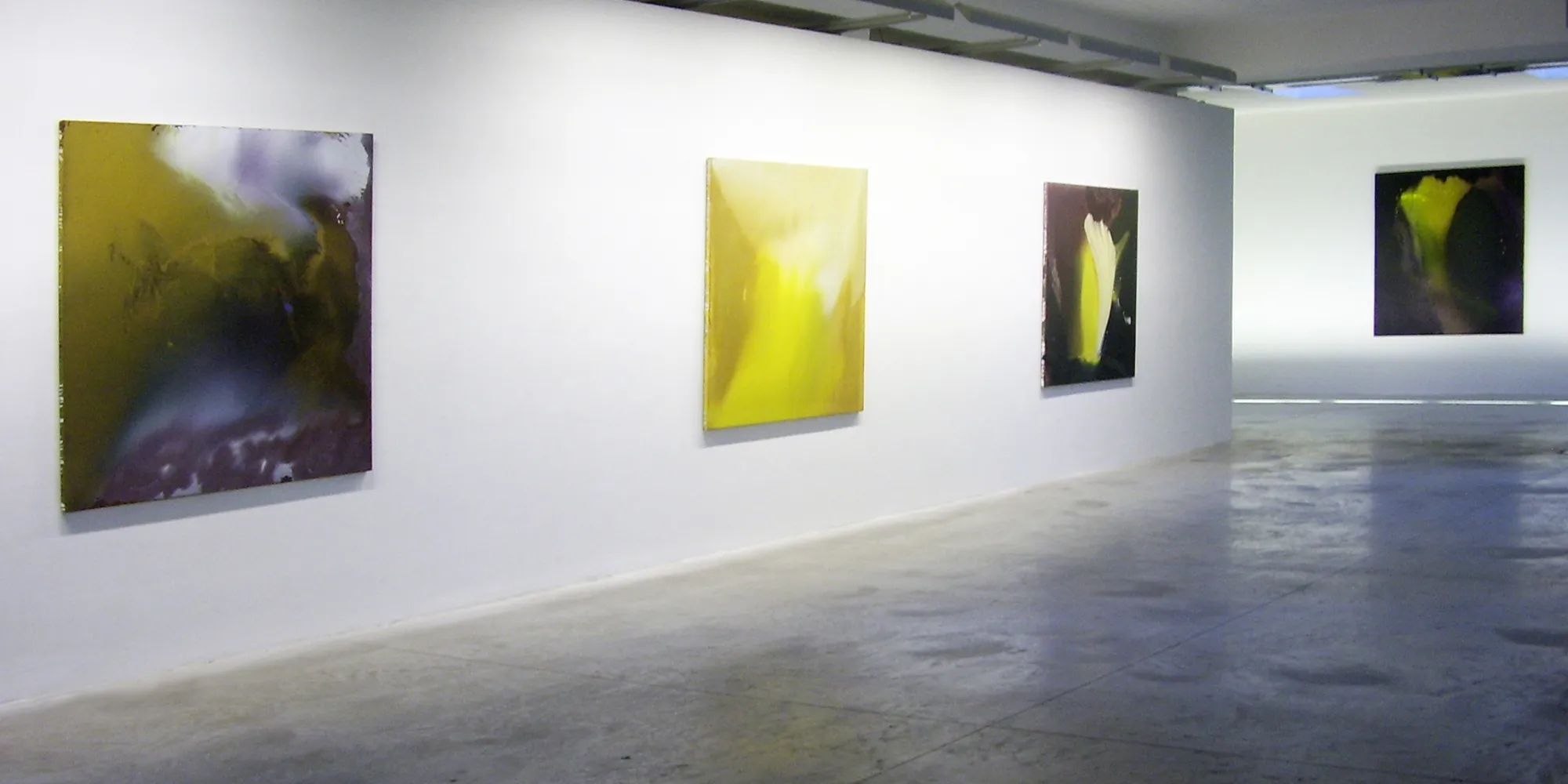 Vasco Bendini. LuceLenta, installation view