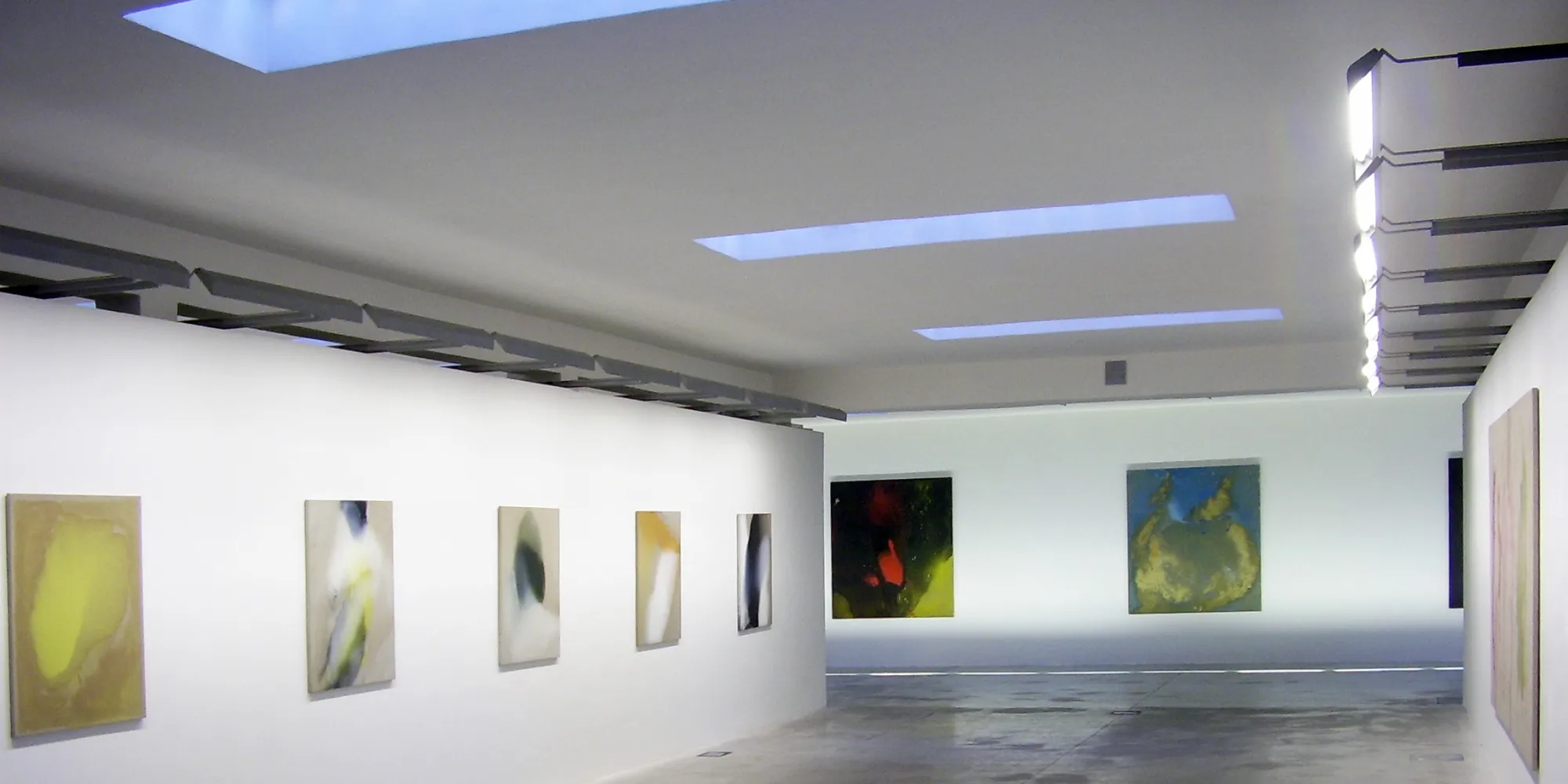Vasco Bendini. LuceLenta, installation view