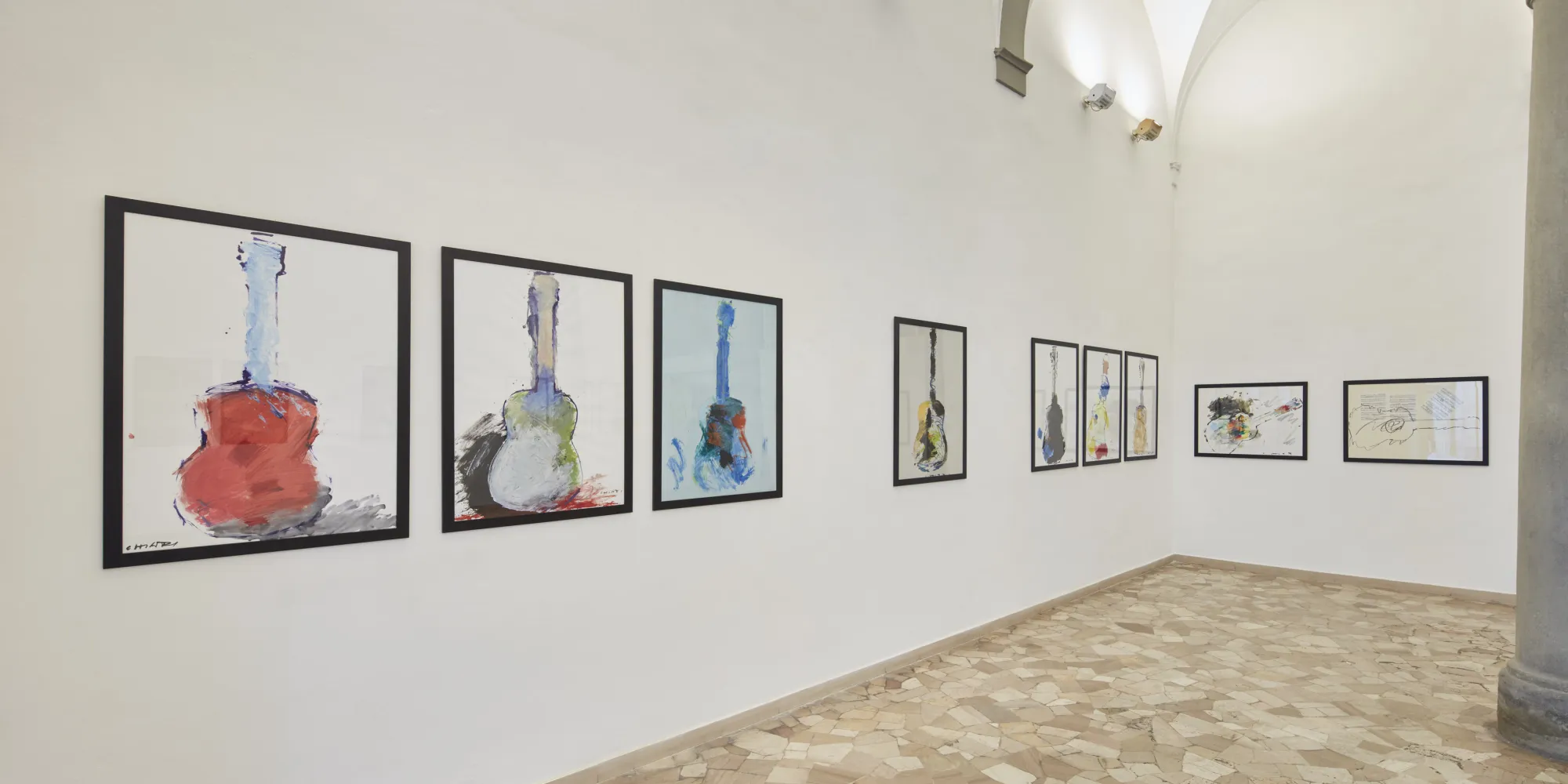 Pentachiari, Galleria Santo Ficara, installation view. Photo: Agostino Osio, Alto//Piano Studio, Milano.