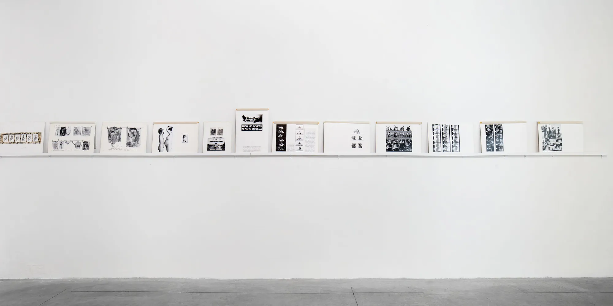 Altra misura. Arte, fotografia e femminismo in Italia negli anni Settanta, installation view. Photo: Agostino Osio – Alto//Piano Studio, Milano