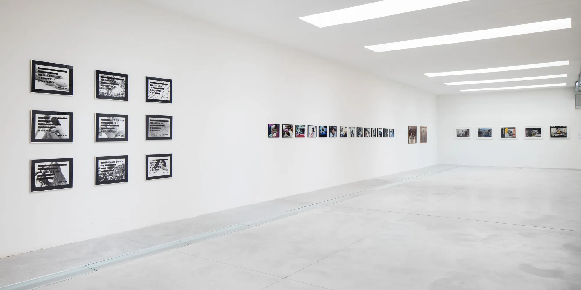 Altra misura. Arte, fotografia e femminismo in Italia negli anni Settanta, installation view. Photo: Agostino Osio – Alto//Piano Studio, Milano
