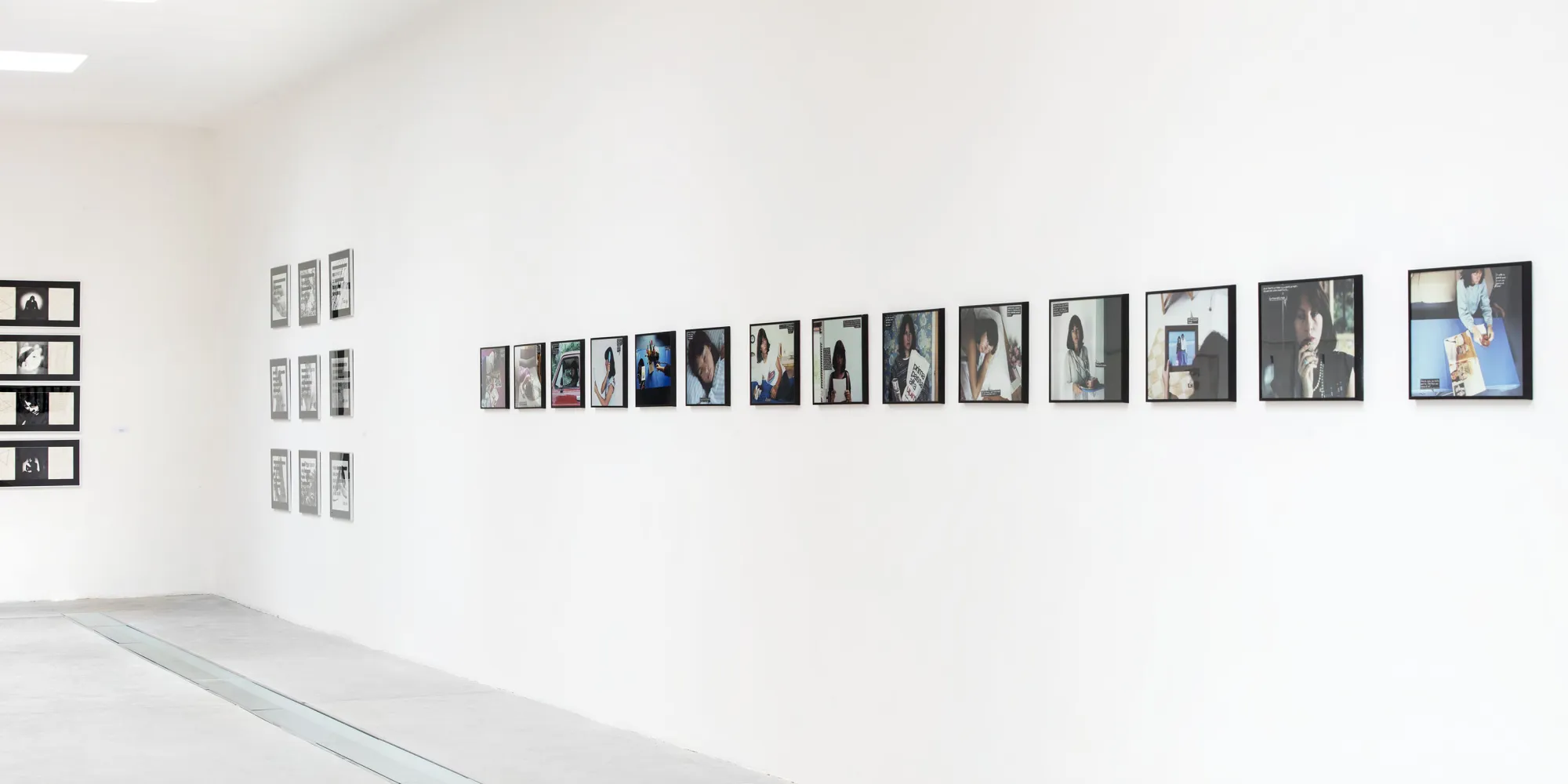 Altra misura. Arte, fotografia e femminismo in Italia negli anni Settanta, installation view. Photo: Agostino Osio – Alto//Piano Studio, Milano