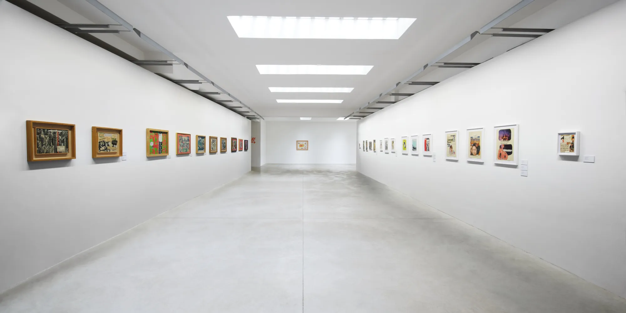 Gruppo 70. Una guerriglia verbo-visiva, installation view. Photo: Agostino Osio, Alto//Piano Studio, Milano.
