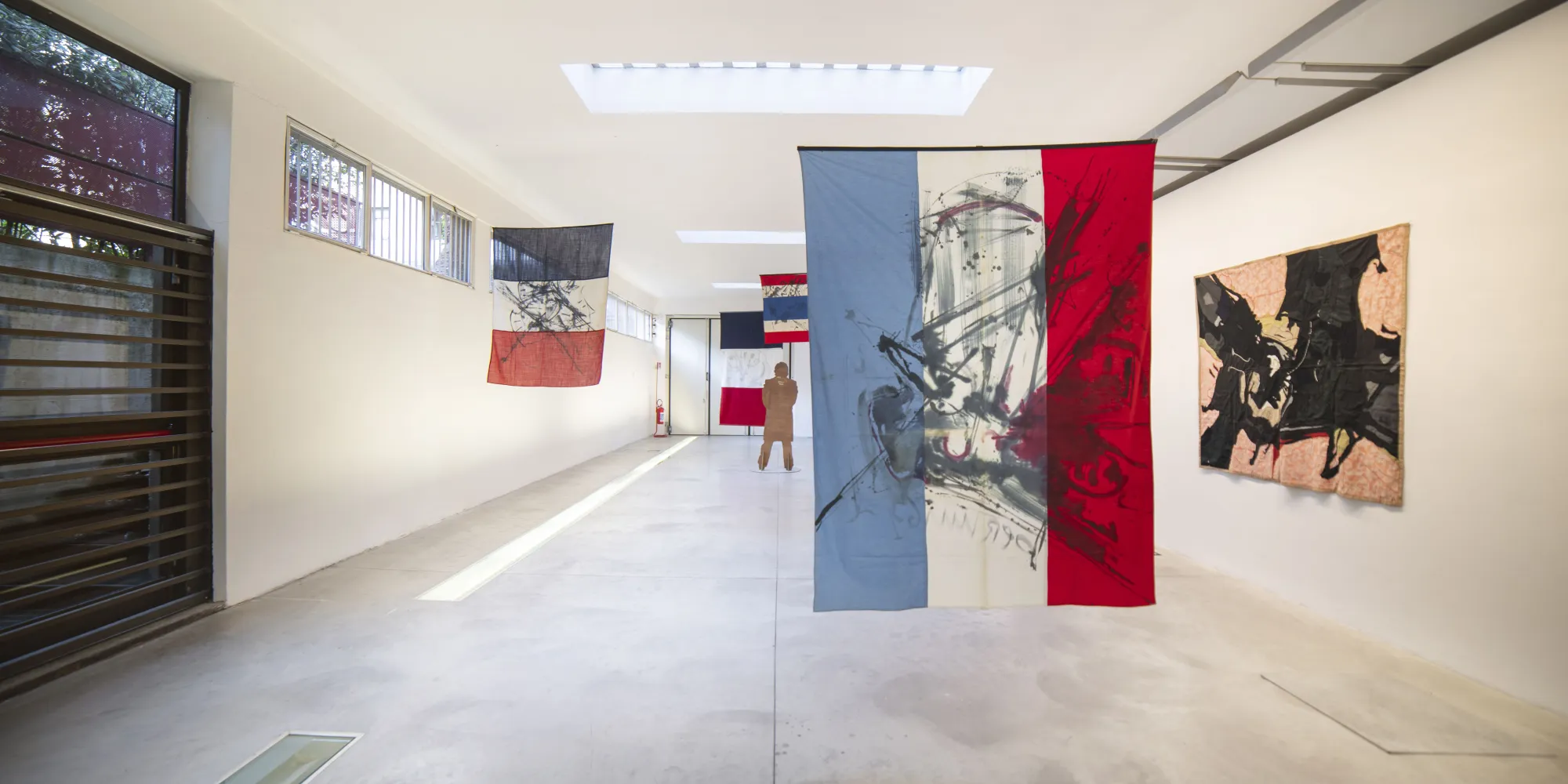 Gianni Bertini. Identikit 100, installation view. Photo: Simone Petracchi