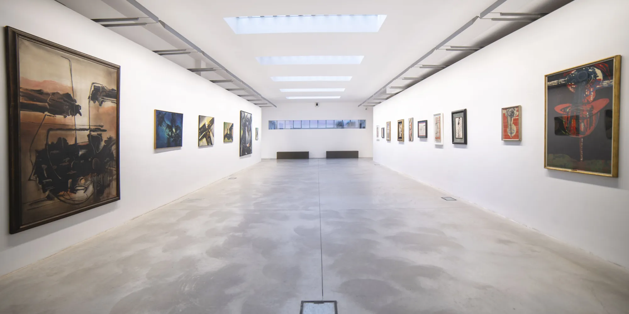 Gianni Bertini. Identikit 100, installation view. Photo: Simone Petracchi