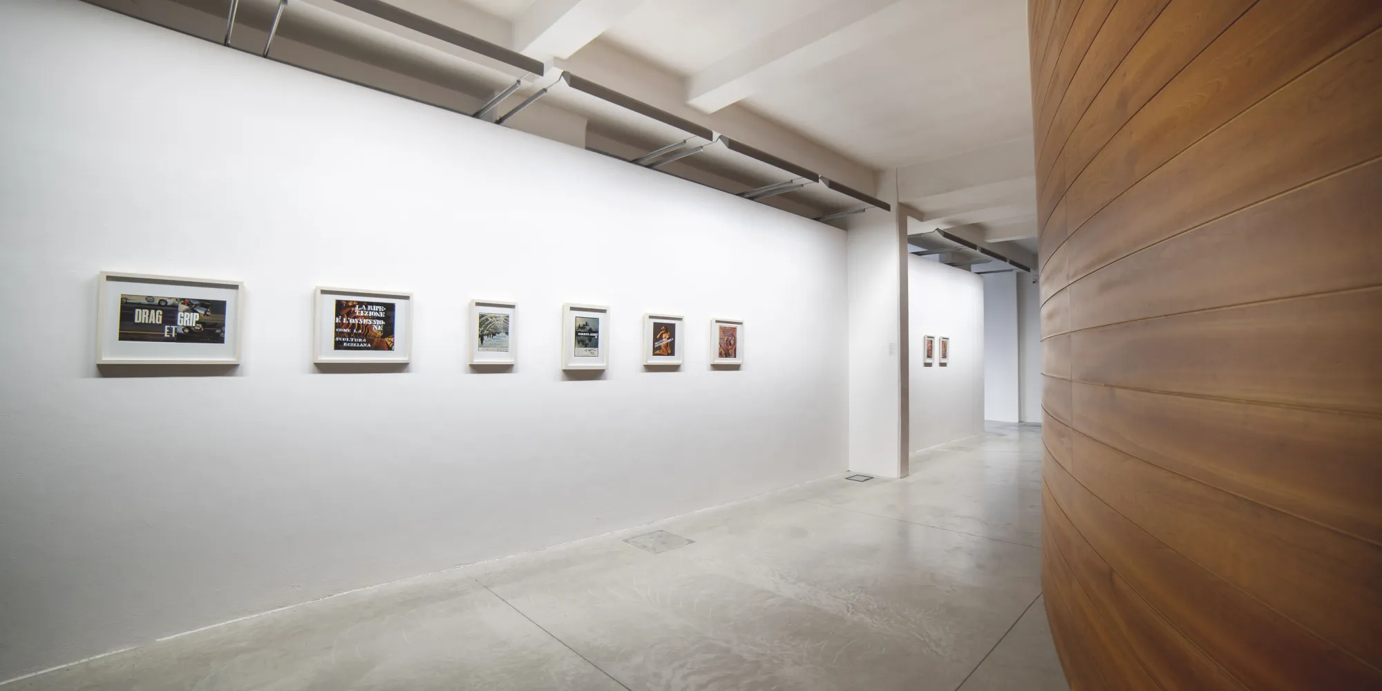 Gianni Bertini. Identikit 100, installation view. Photo: Simone Petracchi