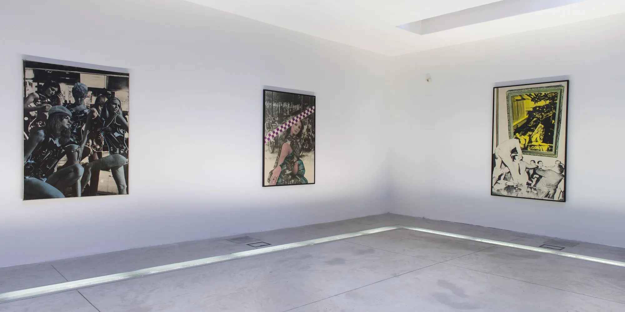Gianni Bertini. Identikit 100, installation view. Photo: Simone Petracchi