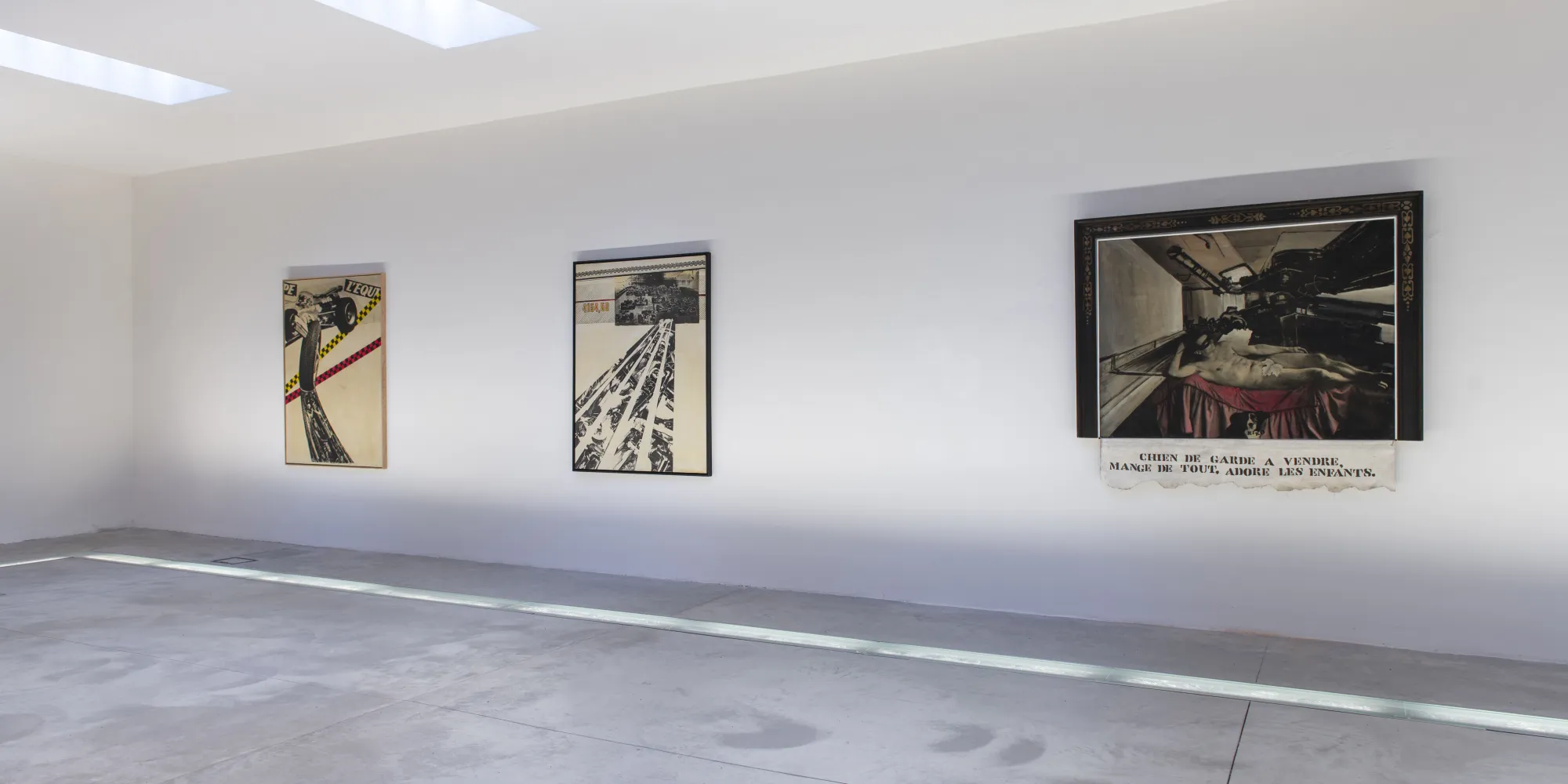 Gianni Bertini. Identikit 100, installation view. Photo: Simone Petracchi