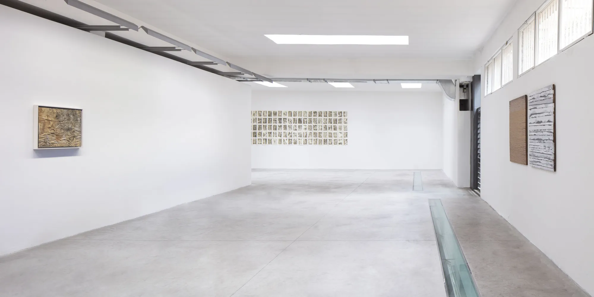Urban Papers. Rotella, Masi, Francolino, installation view. Photo: Agostino Osio – Alto//Piano Studio, Milano