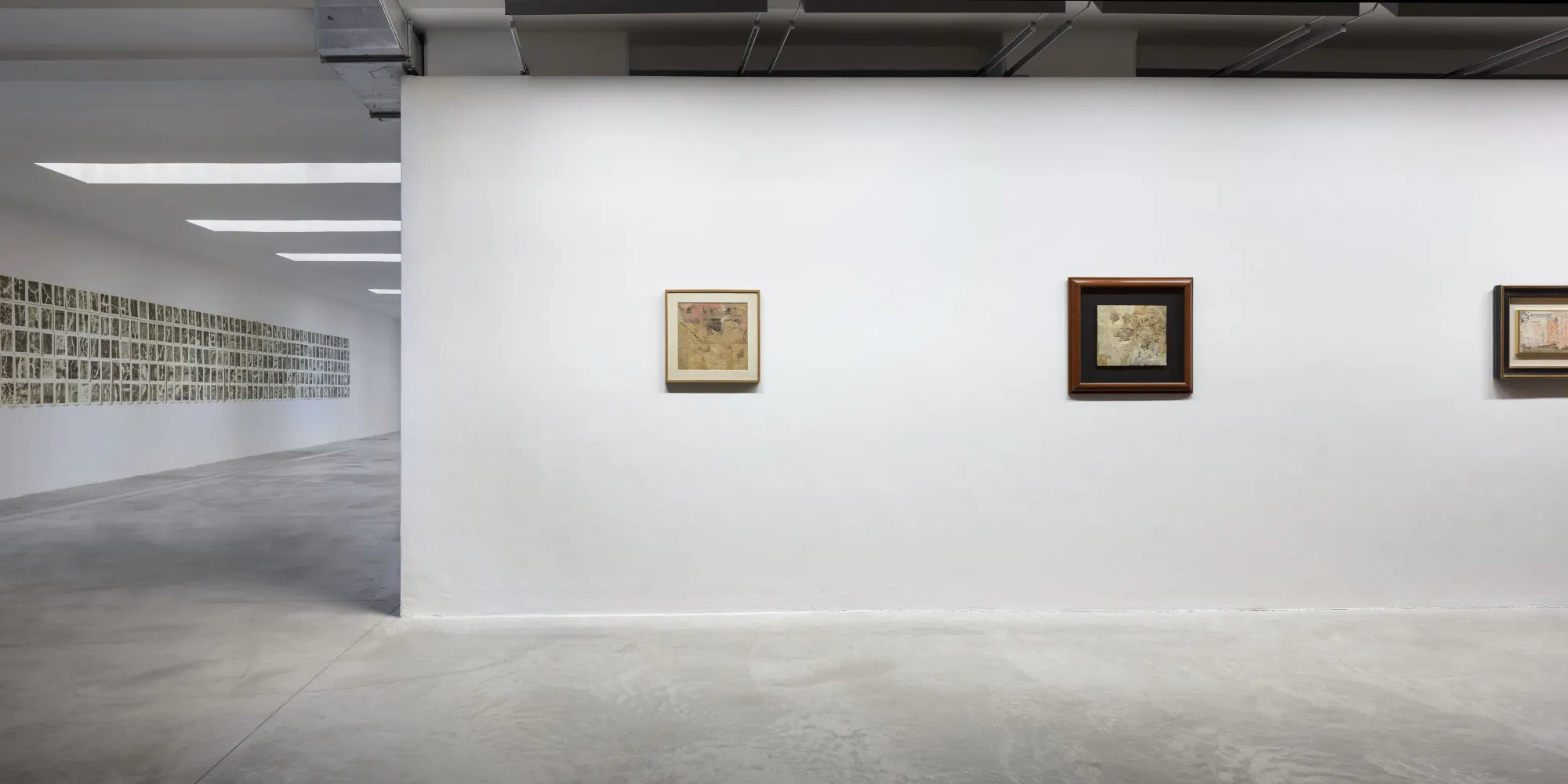 Urban Papers. Rotella, Masi, Francolino, installation view. Photo: Agostino Osio – Alto//Piano Studio, Milano