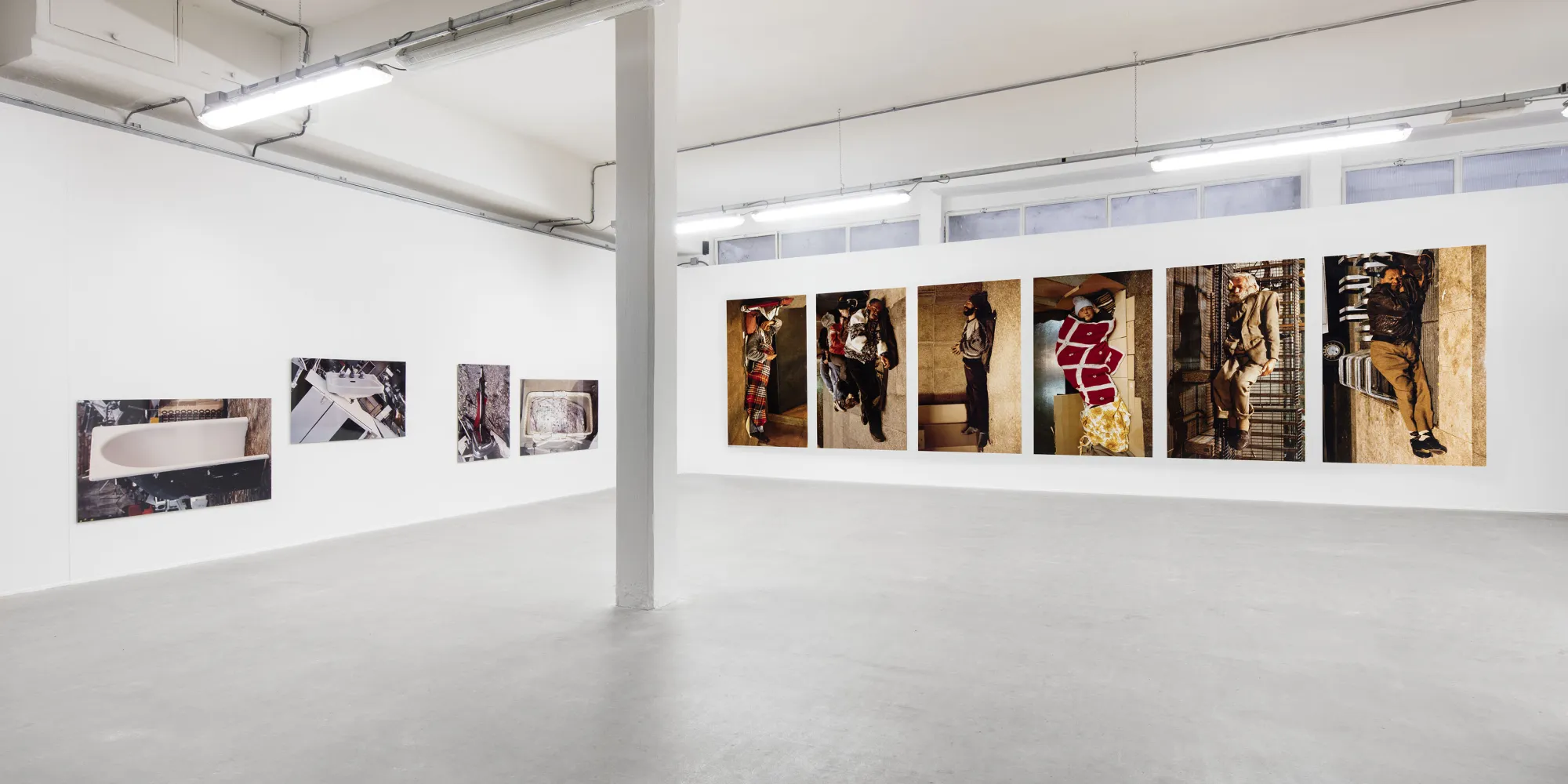 Paola Di Bello. Homeless' home, installation view. Photo: Agostino Osio, Alto//Piano Studio