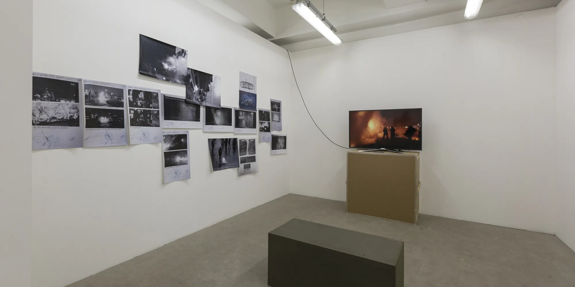 Pyotr Pavlensky. 439754, installation view. Photo: Claudia Cataldi