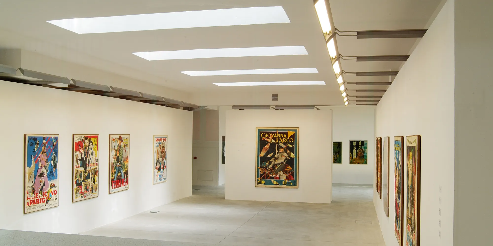 Mimmo Rotella. Cinecittà, installation view. Photo: Stefano Giusti