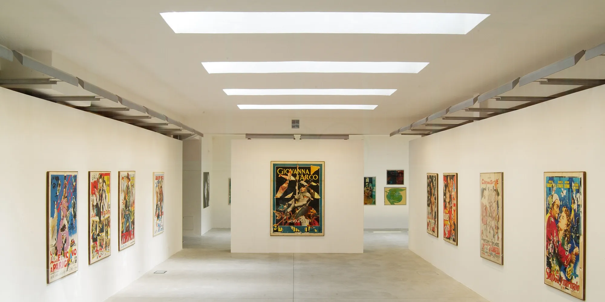 Mimmo Rotella. Cinecittà, installation view. Photo: Stefano Giusti
