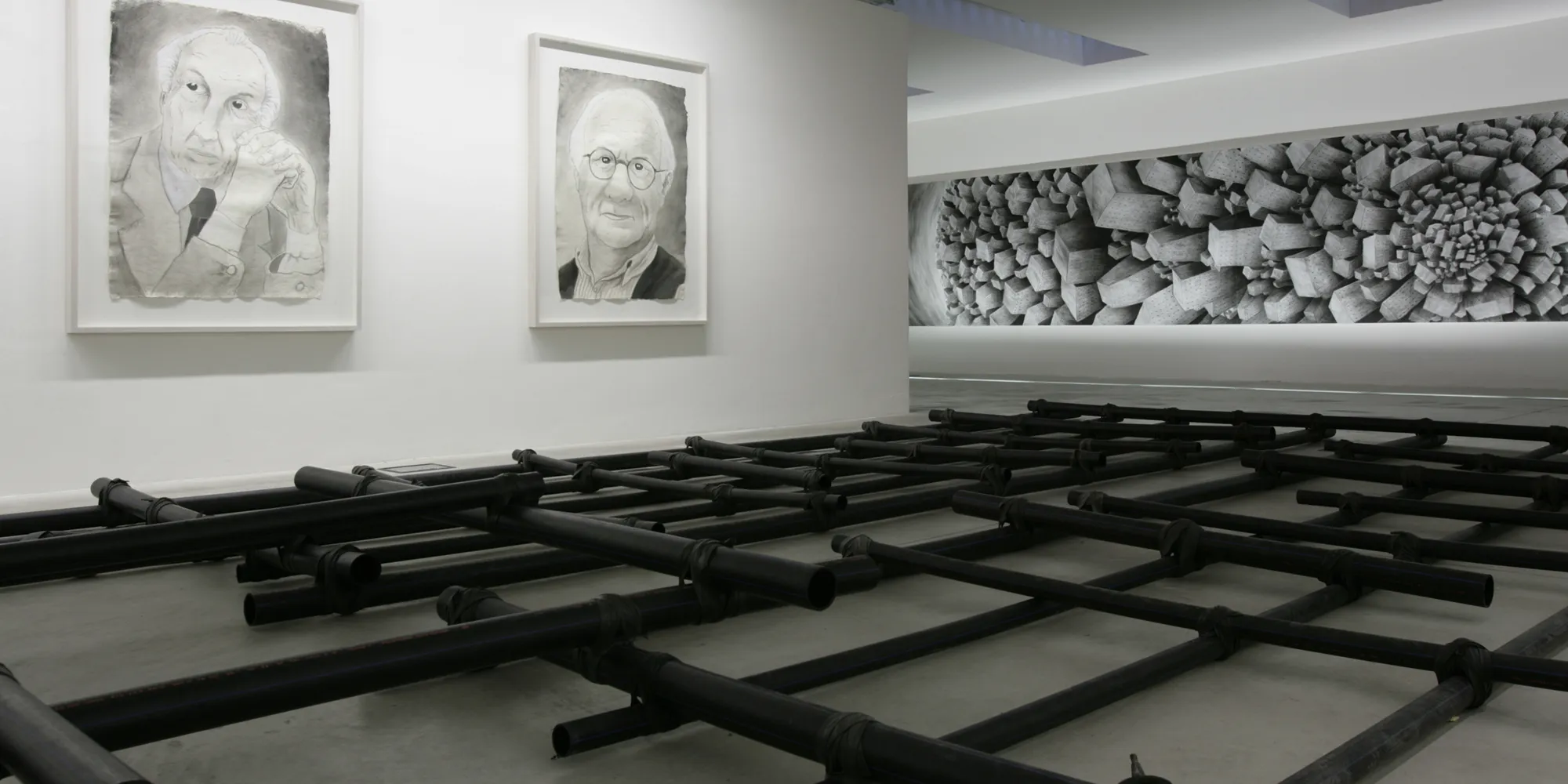 Luca Matti. Babele, installation view. Photo: Agostino Osio, Alto//Piano Studio, Milano