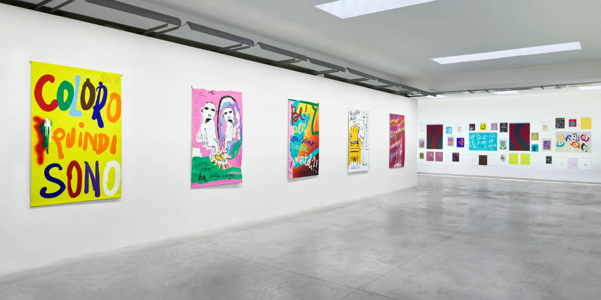 Libera Mazzoleni. Io strega, io sorella, installation view. Photo: Agostino Osio, Alto//Piano Studio, Milano.