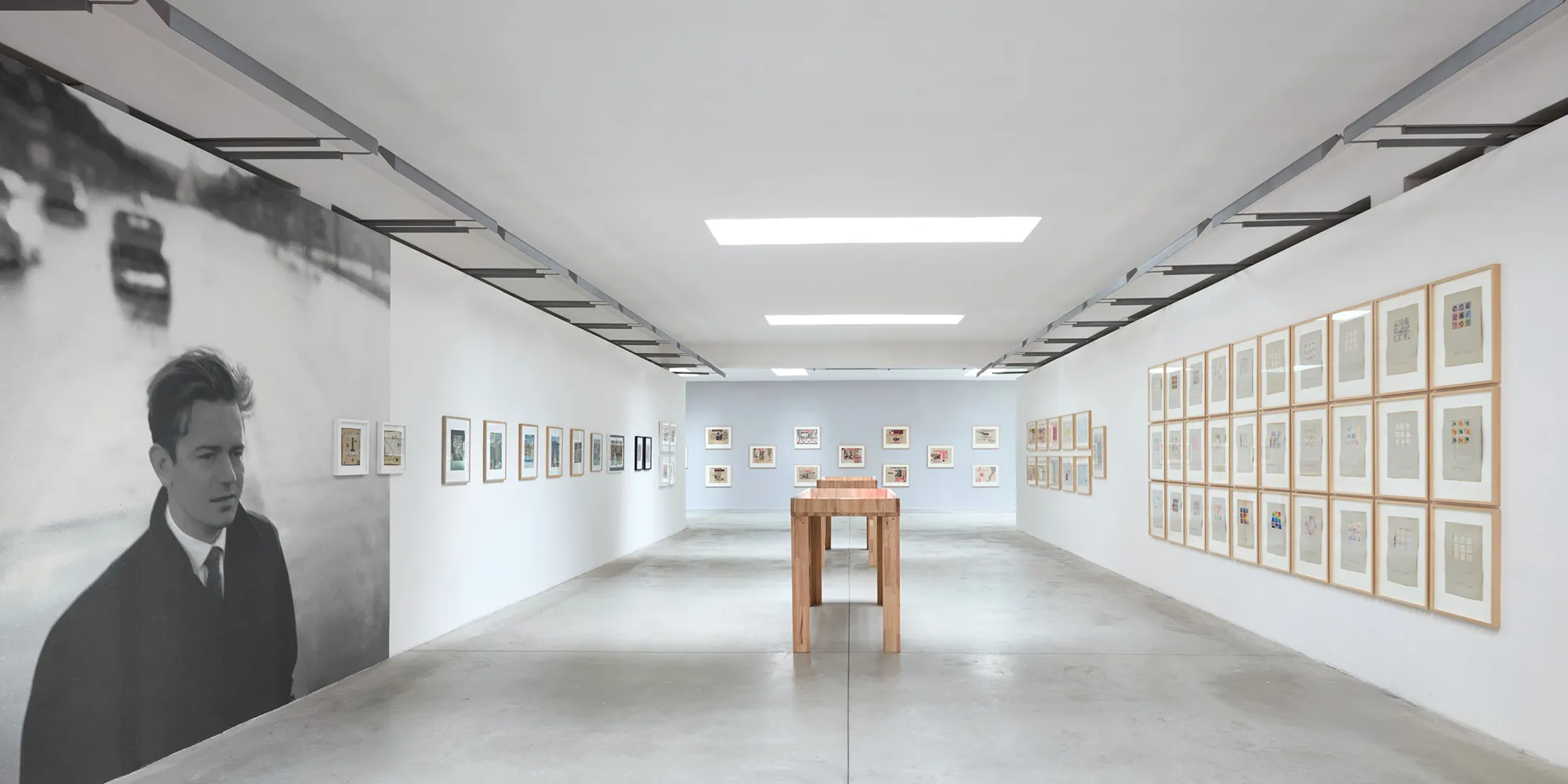 Nanni Balestrini. La rivolta illustrata (1963 - 2018), installation view. Photo Fabrizio Farroni, Alto//Piano Studio, Milano