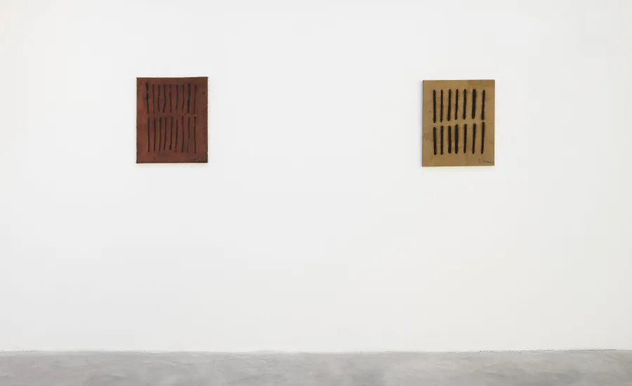 Arturo Vermi. Figure in un tempo-spazio, installation view. Photo: Agostino Osio, Alto//Piano Studio, Milano