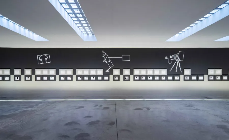 Pino Pascali, "Intermezzo 23", 1966. Installation view
