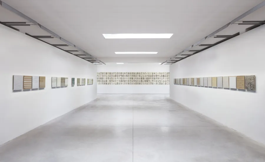 Urban Papers. Rotella, Masi, Francolino, installation view. Photo: Agostino Osio – Alto//Piano Studio, Milano