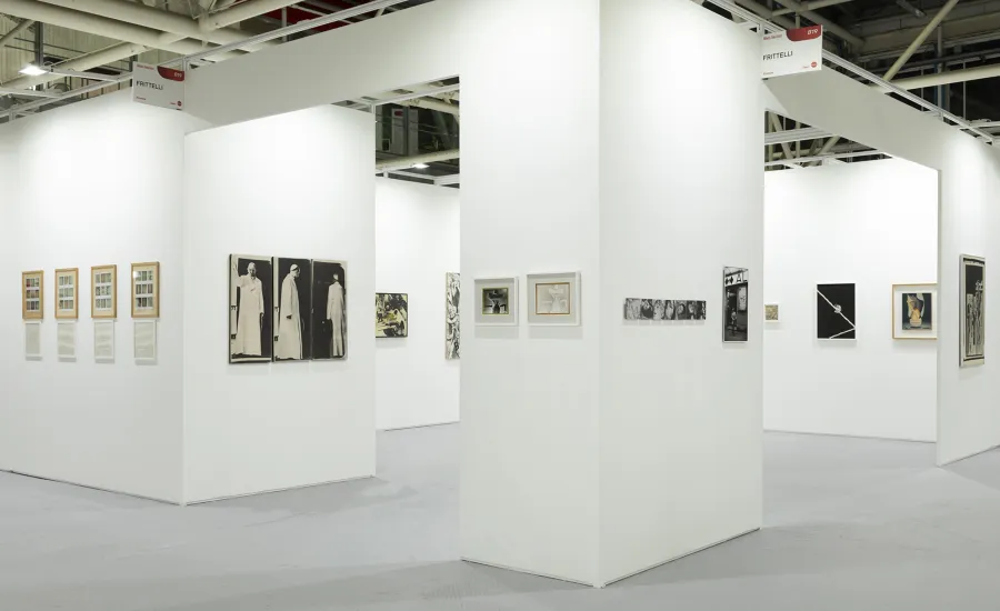 ArteFiera 2023, stand Frittelli arte contemporanea, installation view. Photo: Fabio Mantegna
