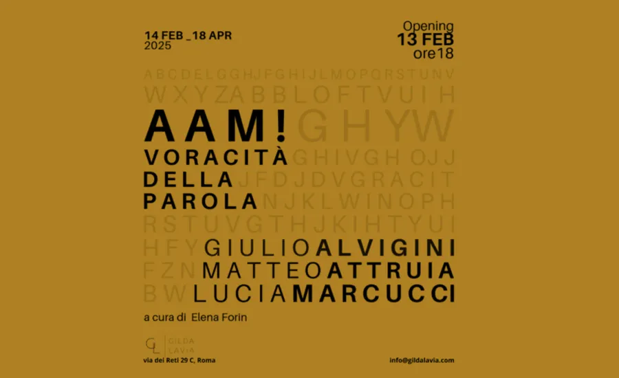 AAM! La voracità della parola