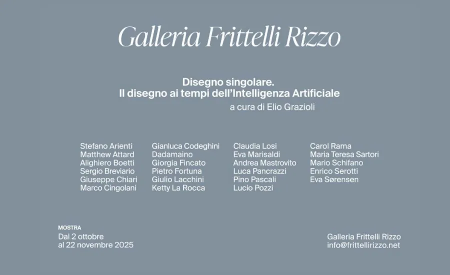 Disegno singolare. Il disegno ai tempi dell’Intelligenza Artificiale 